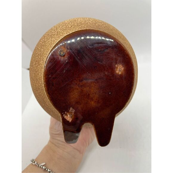 Vintage Royal Haeger Pottery Toe Tapper Musician French Horn Jug Decante… - Picture 5 of 6